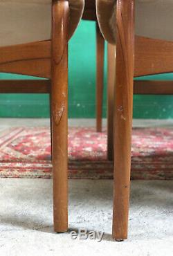 Mid Century Jentique Dining Table & 4 Chairs, Extending, Teak, Retro, Vintage