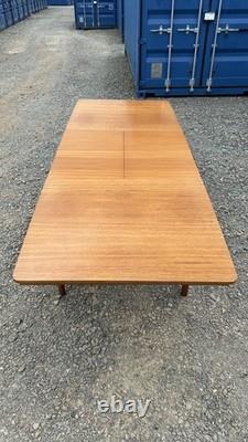 Mid Century McIntosh T3 Double Leaf Dining Table Vintage Retro FREE DELIVERY