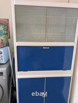 Mid Century Retro Kitchen Larder Cabinet Free Standing Cupboard