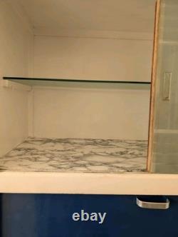 Mid Century Retro Kitchen Larder Cabinet Free Standing Cupboard