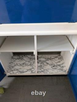 Mid Century Retro Kitchen Larder Cabinet Free Standing Cupboard