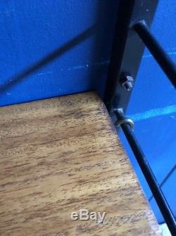 Mid Century Staples Ladderax String Shelving System Retro Teak Wall Shelves