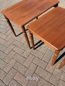 Mid Century Vintage G Plan Teak Nest of Tables 1970s