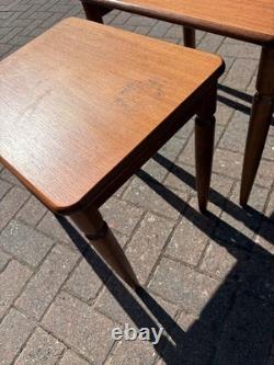 Mid Century Vintage G Plan Teak Nest of Tables 1970s