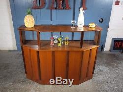 Mid Century Vintage Retro 1960s 1970s Teak Cocktail Bar Home Drinks Cabinet