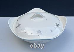 Midwinter Potteries Modern Fashion Shape Tureen'Star Light' Chrome Overlay