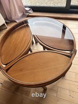 Nathan Trinity Teak Nest Of (coffee) Tables MID Century Modern Retro Vintage