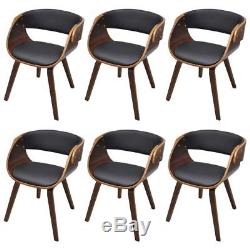 New Set of 1/2/4/6 Dining Chair with Padded Bentwood Seat Kitchen Living Room