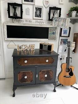 Newly Upcycled Stereo/Drinks Cabinet/ Storage Unit/ TV Unit/ Workstation