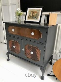 Newly Upcycled Stereo/Drinks Cabinet/ Storage Unit/ TV Unit/ Workstation