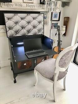 Newly Upcycled Stereo/Drinks Cabinet/ Storage Unit/ TV Unit/ Workstation