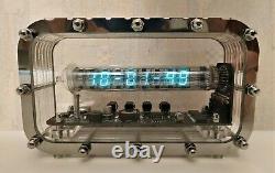 Nixie clock nixie tube clock homemade handmade vintage retro tubes desk VFD ICE