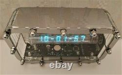 Nixie clock nixie tube clock homemade handmade vintage retro tubes desk VFD ICE