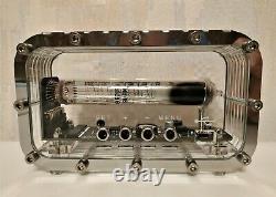 Nixie clock nixie tube clock homemade handmade vintage retro tubes desk VFD ICE