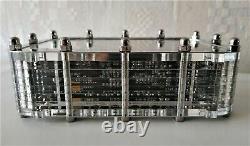 Nixie clock nixie tube clock homemade handmade vintage retro tubes desk VFD ICE