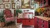 Nostalgic Red Cottage Decor Vintage Kitchen Ideas With A Retro Twist