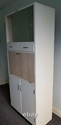 Nu-Lyne Vintage Retro 1950s Tall Kitchen Larder Cupboard Cabinet Kitchenette