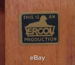 ORIGINAL VINTAGE RETRO ERCOL SOLID ELM & BEECH SIDEBOARD / CABINET 1950s Rare