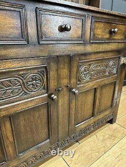 Oak Welsh Dresser / Kitchen Dresser / Vintage Dresser / Oak Cupboard / Rustic