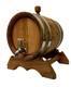 Oak Wood Vintage Retro Style Wooden Beer Barrel. Extra Large 10 Litres