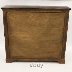 Old Charm Style Oak Bookcase Display Cupboard Leaded Glass FREE UK Delivery