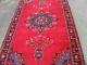 Old Style Large Antique Vintage Rug Carpet Wool, Pers Ian 197cm 122cm
