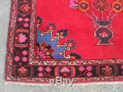 Old style large antique vintage rug carpet wool, pers ian 197cm 122cm