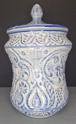 Omas Rumtopf / Granny's Rumpot Jar West Germany Vintage Pottery Keramik 163-45