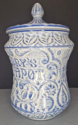 Omas Rumtopf / Granny's Rumpot Jar West Germany Vintage Pottery Keramik 163-45