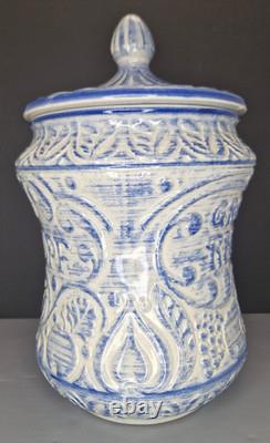 Omas Rumtopf / Granny's Rumpot Jar West Germany Vintage Pottery Keramik 163-45