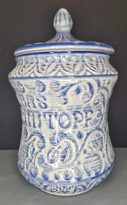 Omas Rumtopf / Granny's Rumpot Jar West Germany Vintage Pottery Keramik 163-45