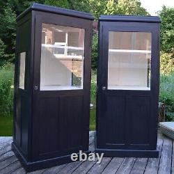 One Of A Pair Of Vintage Display Cabinets, Shop Display Cabinets, Kitchen Larder