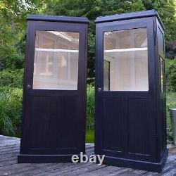 One Of A Pair Of Vintage Display Cabinets, Shop Display Cabinets, Kitchen Larder