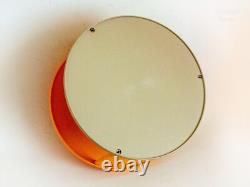 Orange Lazy Susan & 6 Orange Storage Pots Vintage Retro 1970s Kitchen Carrousel