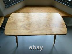 Original 1960s Ercol Elm Dining Table Midcentury Vintage Retro Beautiful Wood