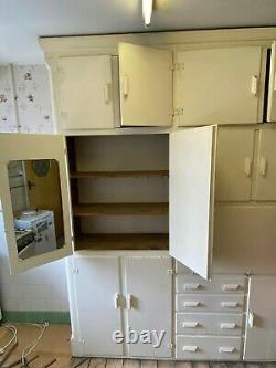 Original Vintage kitchen cupboards from 1930's property