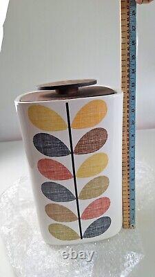 Orla Kiely Bread Bin Ceramic Multi Scribble Stem Storage Jar 10L SEE OTHER ITEMS