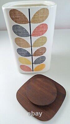 Orla Kiely Bread Bin Ceramic Multi Scribble Stem Storage Jar 10L SEE OTHER ITEMS