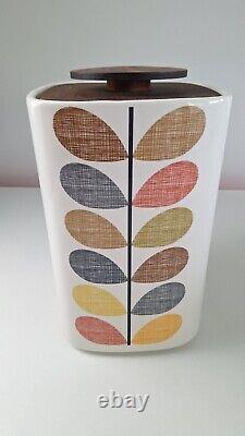 Orla Kiely Bread Bin Ceramic Multi Scribble Stem Storage Jar 10L SEE OTHER ITEMS