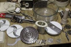 Oster Kitchen Centre mixer/slicer/patato masher etc HUGE bundle Vintage /retro