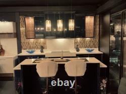 Painted kitchen display cabinet