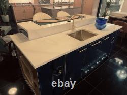 Painted kitchen display cabinet