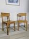 Pair Original Mid Century Kitchen Chairs Retro Vintage Free Post