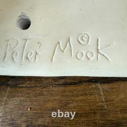 Peter Mook Pig Chef Kitchen Roll Holder Retro Kitsch Kitchen Wall Decor