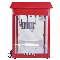 Popcorn Maker Machine 8 OZ Commercial Electric Popping Hot Pop Corn Catering