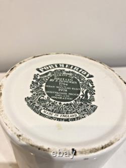 Portmeirion Botanic Birds Hoopoe Storage Jar 16cm Made in England, Wooden Lid