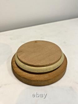 Portmeirion Botanic Birds Hoopoe Storage Jar 16cm Made in England, Wooden Lid