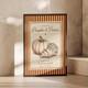Pumpkin Pastries Vintage Bakery Poster, Autumn Kitchen Wall Art, Retro Food Prin