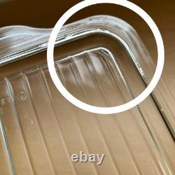 Pyrex Vintage Butterprint Refrigerator Set 4 Pieces, Retro Kitchen Storage