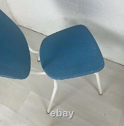 RETRO 50s TABLE AND CHAIRS VINTAGE FORMICA STEEL VINYL